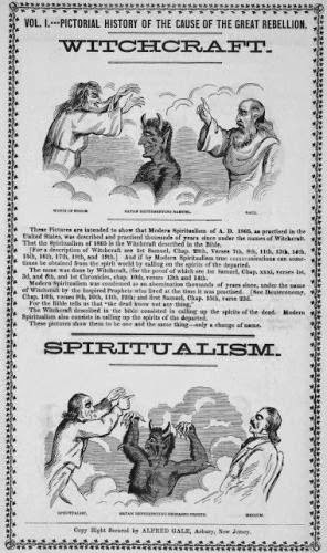 1865 Ad Witchcraft Spiritualism