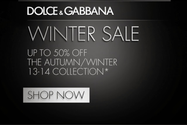 DIARY OF A CLOTHESHORSE: NOT TO BE MISSED - THE DOLCE&GABBANA SALE IS ...