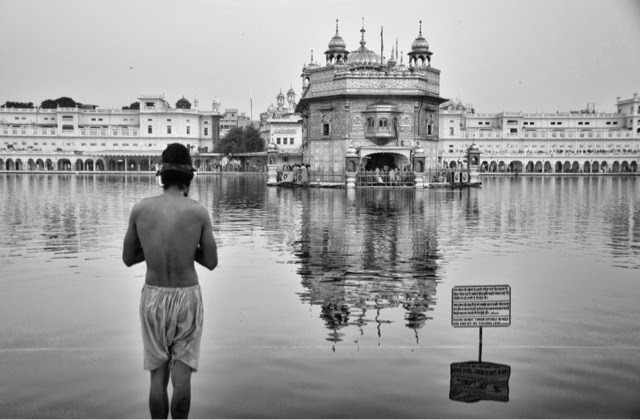 Ik Onkar Omkar harmandir sahib golden temple amritsar monochrome black and white