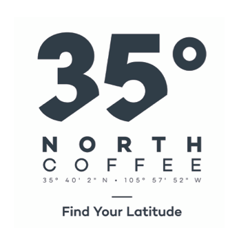 35˚ North Coffee and Pastelaria logo