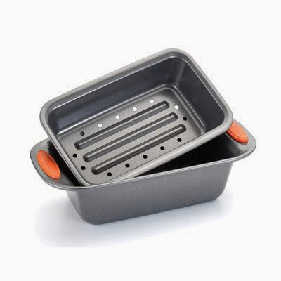  Rachael Ray Yum-O! Oven Lovin\' Bakeware 2 Piece Meat Loaf Pan