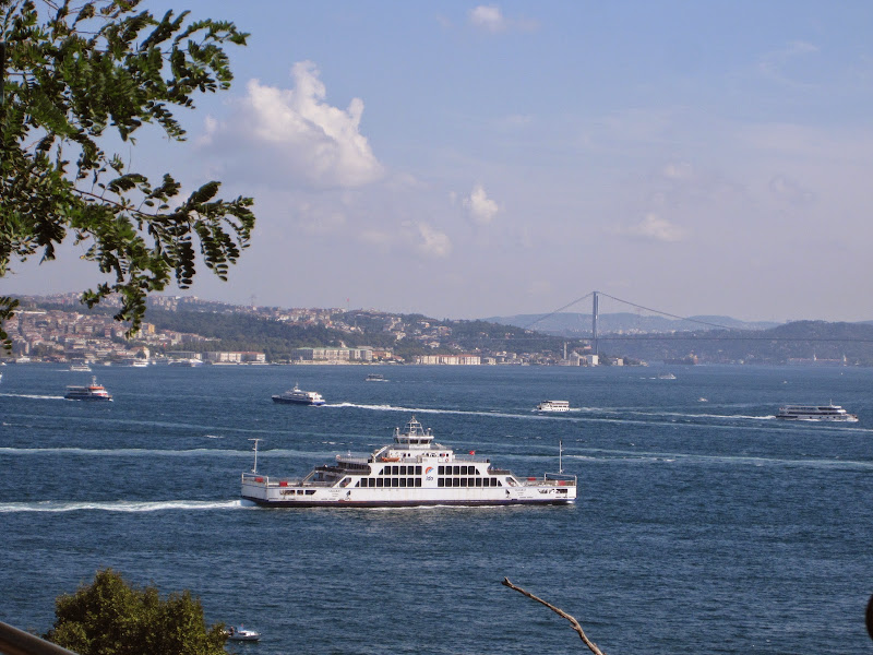 В Стамбул по морю из Севастополя в сент.'14.