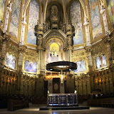 The High Altar At The Basilica - Montserrat, Spain