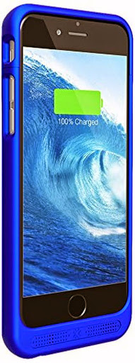 Lenmar iPhone 6 Battery Case, MFi Certified Lenmar Maven 3000 mAh Slim External Protective Charger Made for iPhone 6 Extended Backup Battery Charging Case (4.7 Inches) - Blue