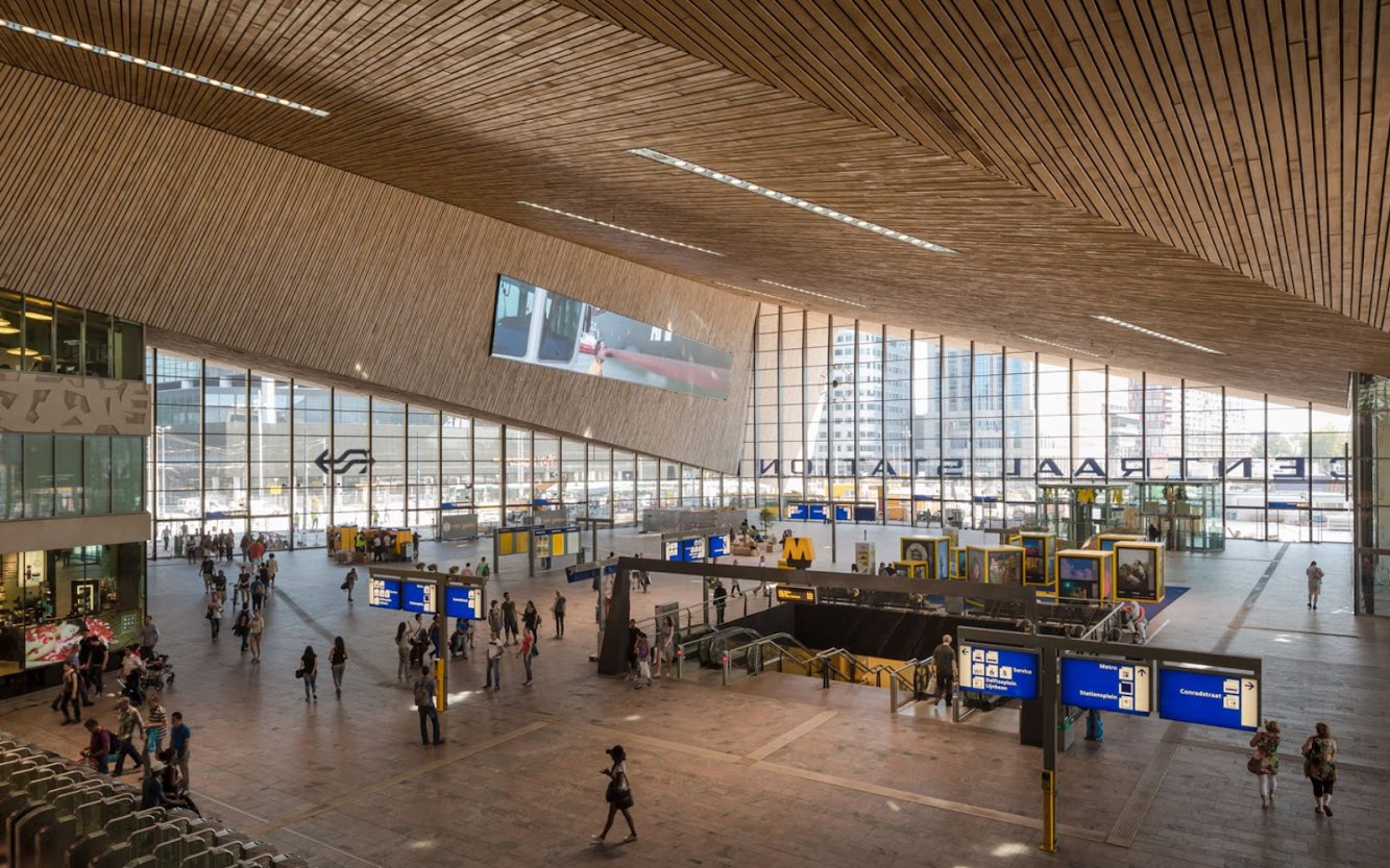 Rotterdam Central Station by Team CS