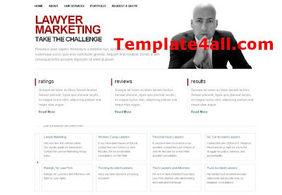 Lawyer Blog Free CSS Website Template