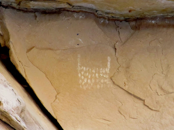 White pictographs