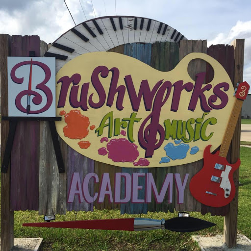 Brushworks Art & Music Academy logo