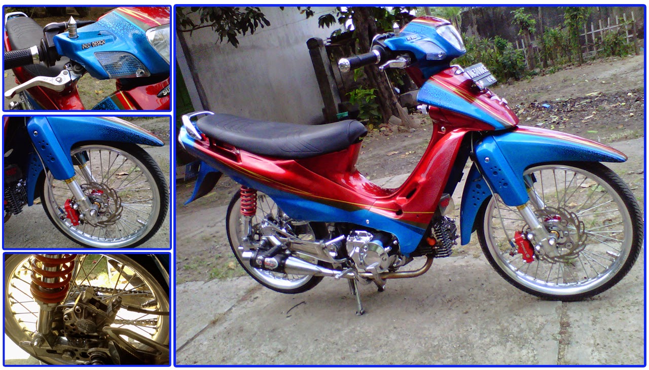 modifikasi motor suzuki shogun 125 rr