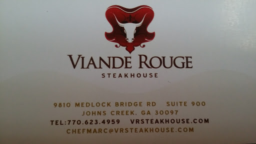 Steak House «Viande Rouge», reviews and photos, 9810 Medlock Bridge Rd, Johns Creek, GA 30097, USA
