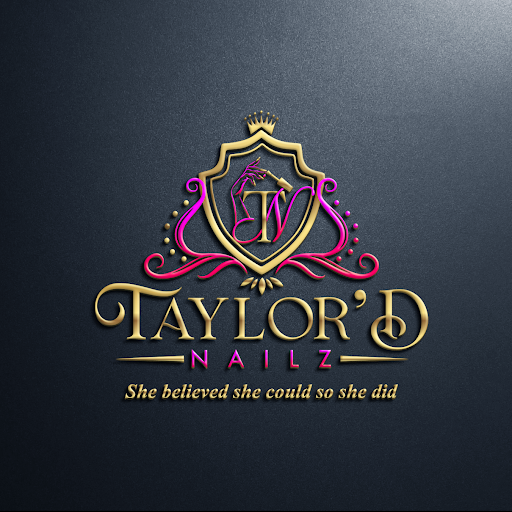 Taylor'D Nailz logo