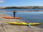 Kayaks at Pebble Beach