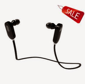 Jaybird Freedom Stereo Bluetooth Earbuds with Secure Fit-Bluetooth Headset - Retail Packaging - Midnight Black