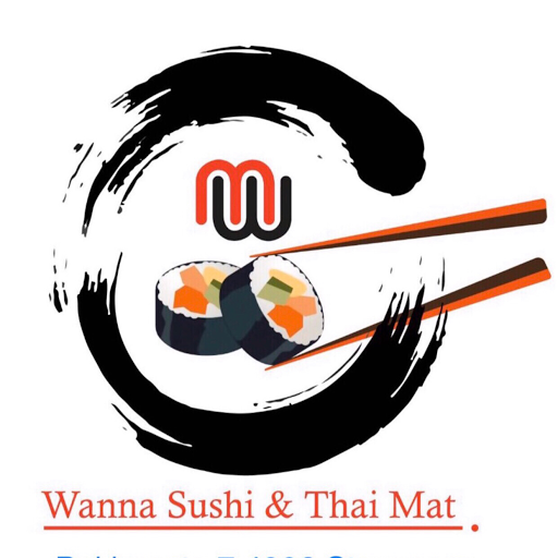 Wanna Sushi & Thai Mat logo