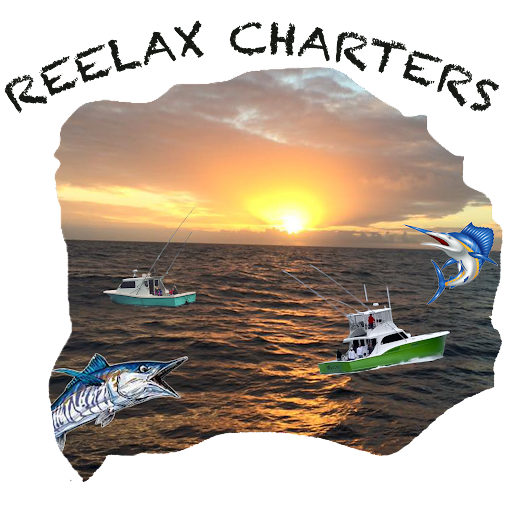 Reelax Fishing Charters logo