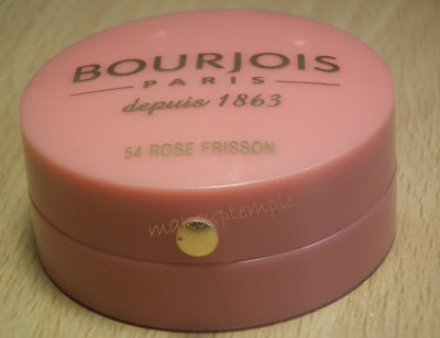 Bourjois Little Round Pot Blush Rose Frissom No:54 Review 