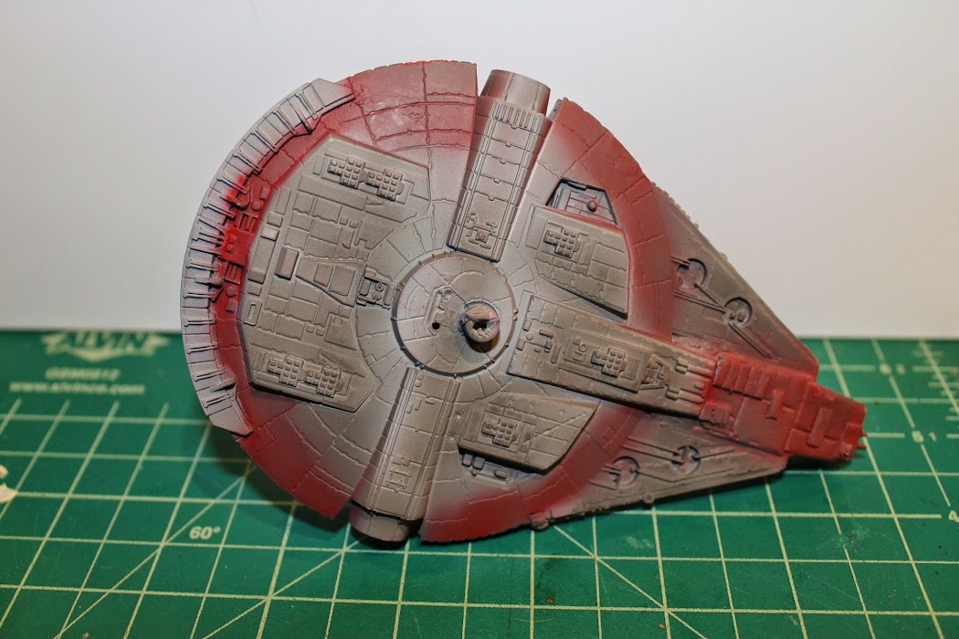 YT-1300, after airbrushing
