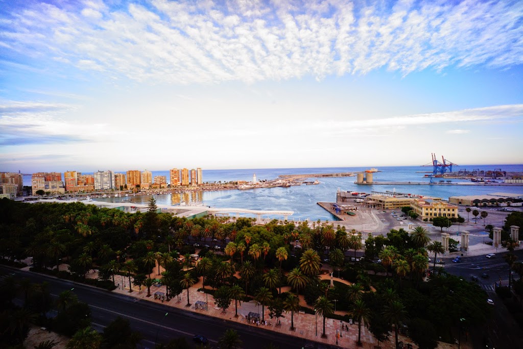 AC Malaga Palacio rooftop bar nice views