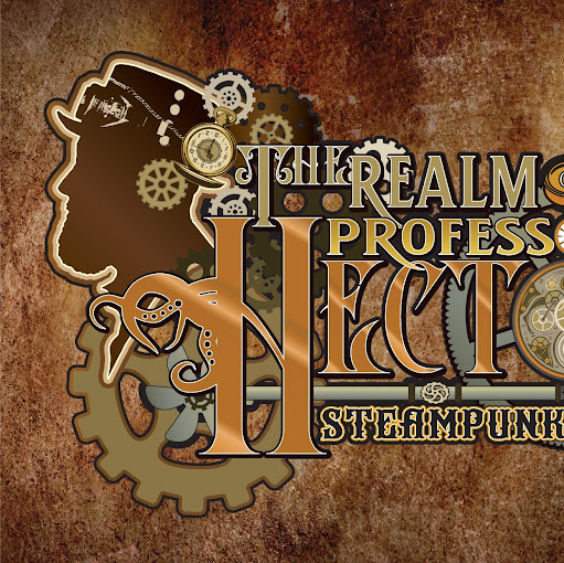 The Realm Of Professor Hectorius Steampunk Art & Curiosities logo