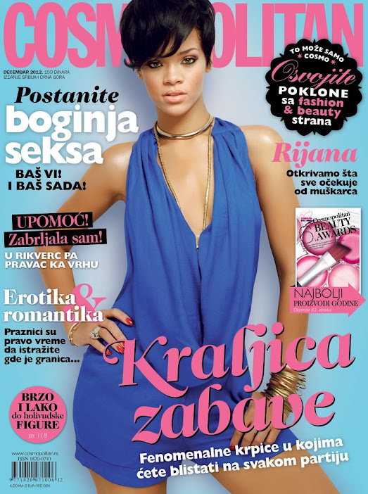 Cosmopolitan Serbia - Diciembre 2012 - Rihanna