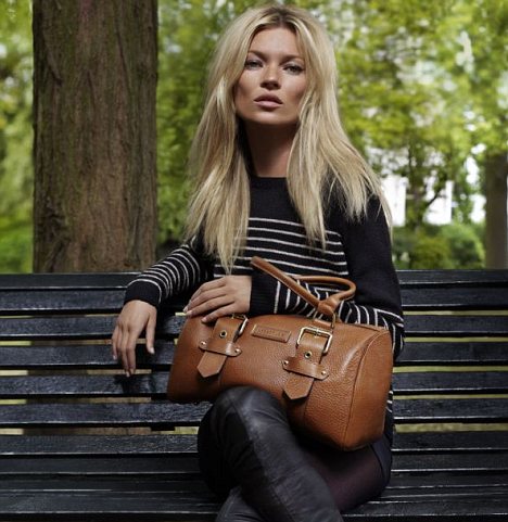 Kate Moss for Longchamp, campaña otoño invierno 2011