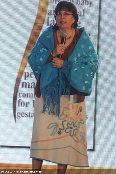 Barbara Harpers during the inauguration of Mamma Mia by Fortis Healthcare Ltd in the capital.