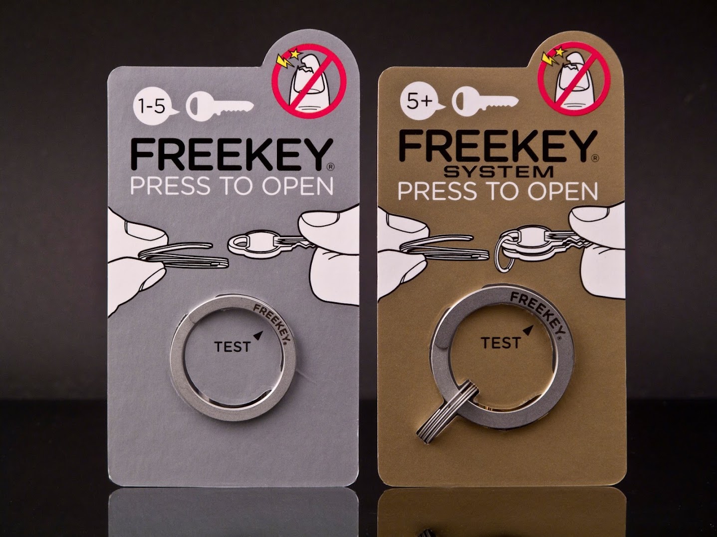 ＊FREE KEY：一指輕鬆壓開鑰匙環！ 6