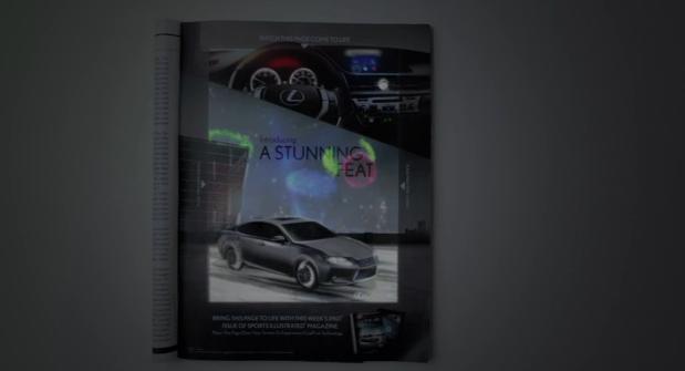 Lexus Print Ad Comes To Life With An Ipad