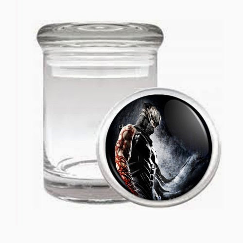  Odorless Air Tight Medical Glass Jar Ninja Design-002