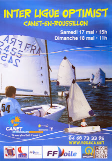 Voile régate Interligue Optimist 2014 Canet-en-Roussillon 17 et 18 mai