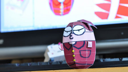 Keima Mini Doll Papercraft