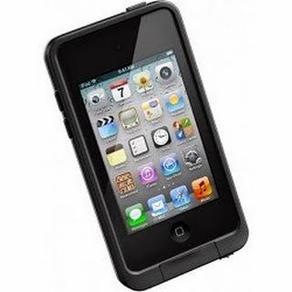 Lifeproof Water-Proof Case for iPod Touch 4G (Black/Clear)