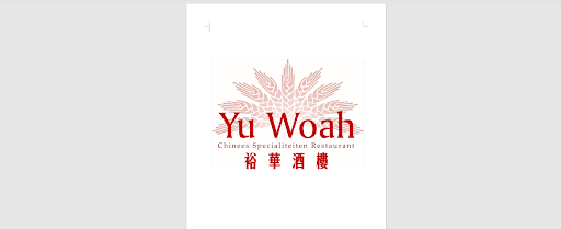 Chinees Specialiteiten Restaurant Yu Woah logo