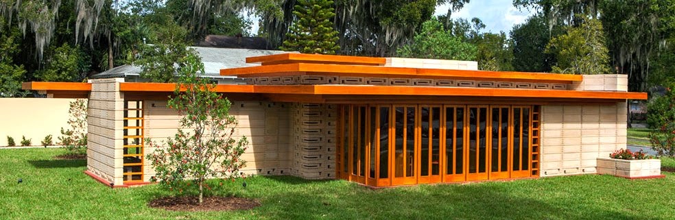 Usonian House, Frank Lloyd Wright, Florida