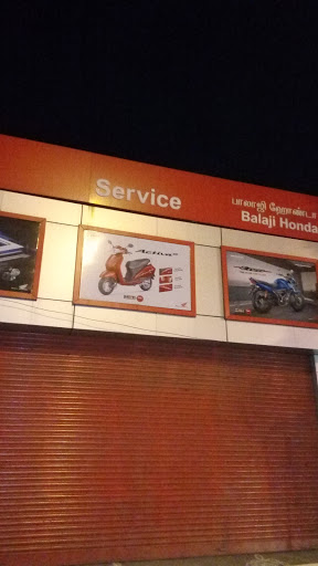 Balaji Honda Service, 91, Thiruvottiyur High Rd, Thangal, Rajakadai, Tiruvottiyur, Chennai, Tamil Nadu 600019, India, Honda_Dealer, state TN