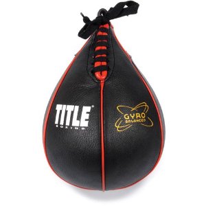 TITLE Boxing Gyro Balanced Speed Bags | Best Punching Bags