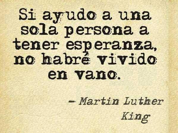 frase martin luther king