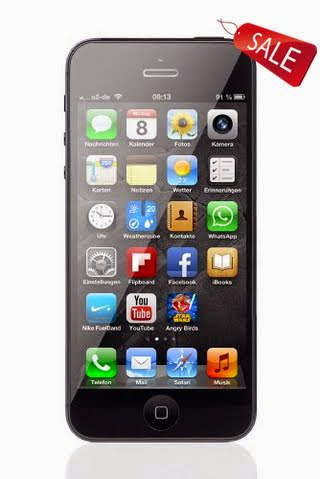 Apple iPhone 5, Black 16GB (Unlocked)