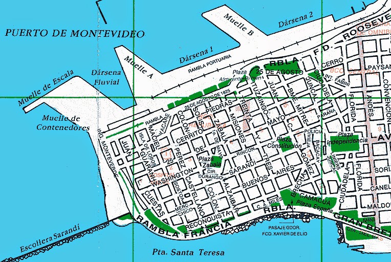 MONTEVIDEO SUR: MARGEN DEL RIO DE LA PLATA y CENTRO - URUGUAY, IGUAZU, MISIONES y BUENOS AIRES (10)