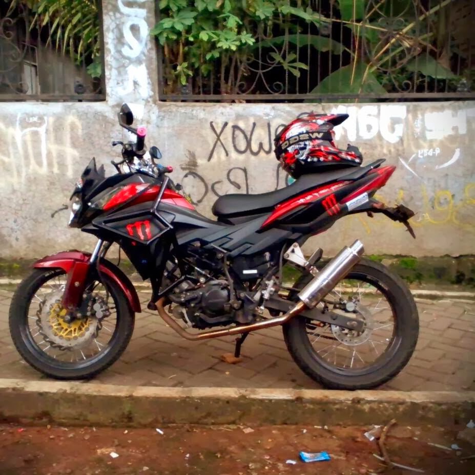 modif motor bebek jadi sport