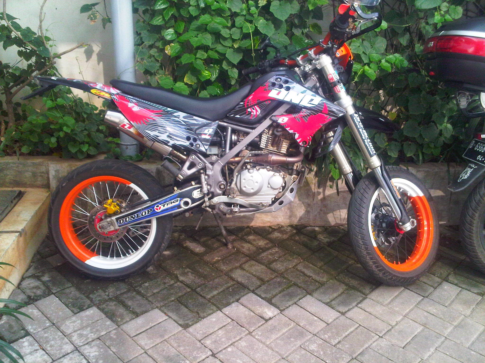 Kawasaki Klx D Tracker Modifikasi Thecitycyclist