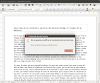 Protección de texto en un documento de LibreOffice