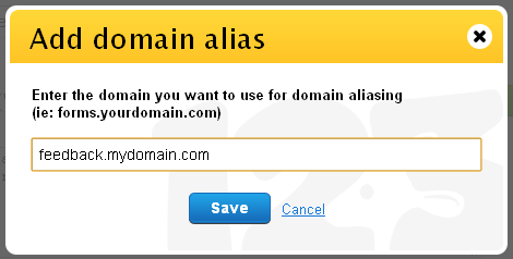 Domain Aliasing