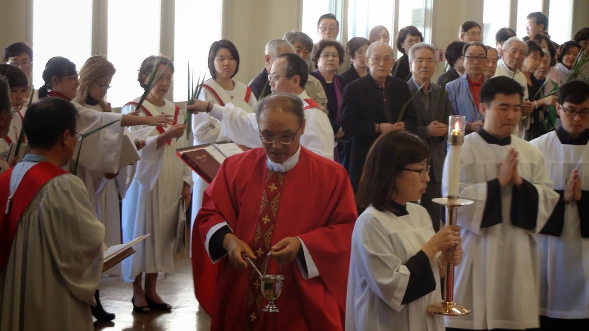 2015 성삼일 전례, 성지주일, 주님수난 주일, 부활성야, 부활절