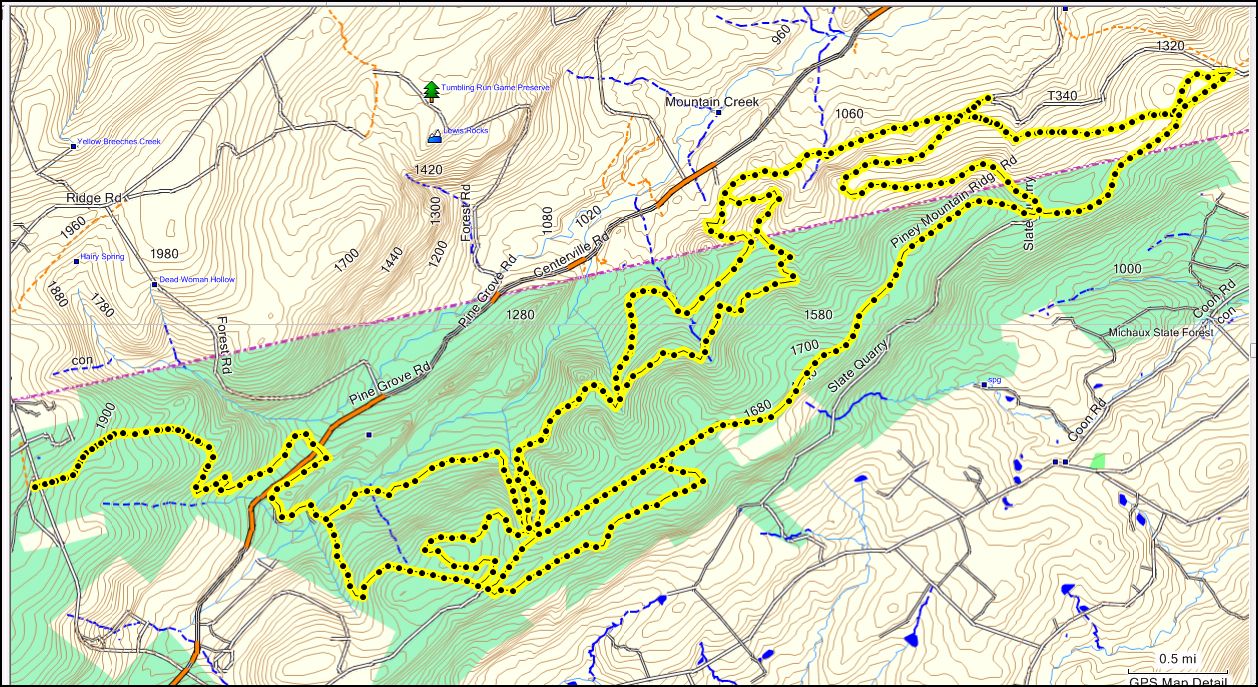 michaux 2-9-13 Mapsource