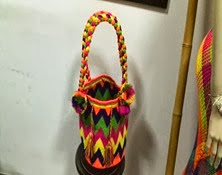 Bolso Wayuu Manija Trenzada Ref. 1