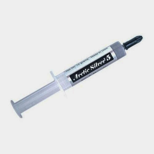  Arctic Silver 12g High-Density Polysynthetic Silver Thermal Cooling Compound (AS5-12G)