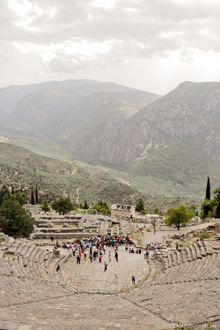 Delphi Theater - Day Trips from Athens Greece.