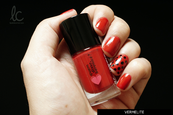 Esmalte da Semana: Vermelite