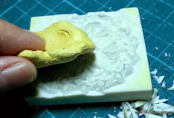 how to carve an eraser with an x-acto knife